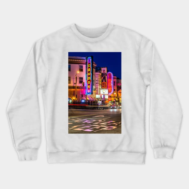 San Francisco Topless Bars Crewneck Sweatshirt by jforno